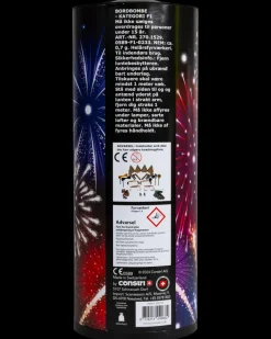 Bordbombe 27 cm - Nytår| Nytårspynt