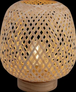 Amphion Bordlampe bambus flet - H20 cm| Bordlamper