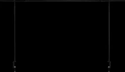 Bordstativ sort 135-250 cm| Øvrige Møbler|Festartikler