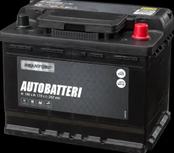BRANFORD Autobatteri 12V 62 Ah (+h)| Auto- Og Mc-Batterier