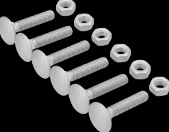 Arvid Nilsson Bræddebolt + møtrik M6 x 30 mm 6-pak| Øvrige Monteringsbeslag