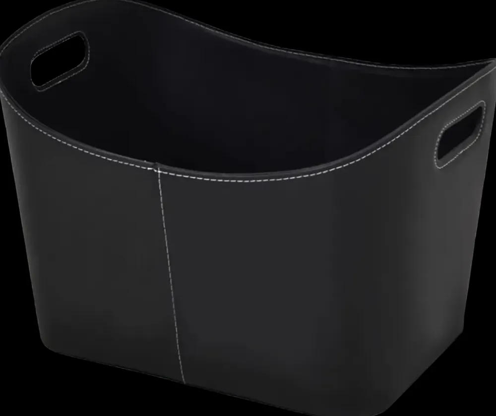 Heatmax Brændekurv Sort 55 x 40 x 35 cm| Brændeovnstilbehør