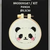 Belluno Broderisæt - Panda| Sy Og Strik