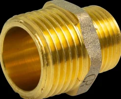 Brystnippel 3/4'' x 1/2'' - messing| Rør Og Fittings