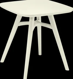 Cafebord 71 x 71 cm - hvid| Haveborde