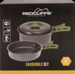Camping kasserollesæt 2 dele| Campingudstyr