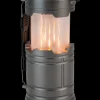 Campinglampe med flamme - ass. farver| Campinglamper