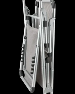 CampOut Drømmeseng aluminium - grå/sort| Campingmøbler