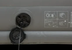 CampOut Luftmadras med indbygget pumpe 151x198cm| Luftmadrasser