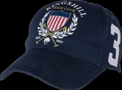 KINGSHILL Polo Club Cap Navy Onesize| Øvrigt Tøj Og Tilbehør