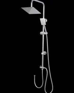 Carlsbad Brusestangssæt slimline firkantet| Brusesæt Og -Slanger