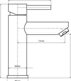Carlsbad Håndvaskarmatur - mat sort| Armaturer|Vandhaner Og Armaturer