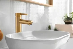 Carlsbad Håndvaskarmatur - Børstet messing-finish| Armaturer|Vandhaner Og Armaturer