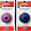 Chrisco Aktivitetsbold ass. farver - Ø8 cm| Hundelegetøj Og Kattelegetøj