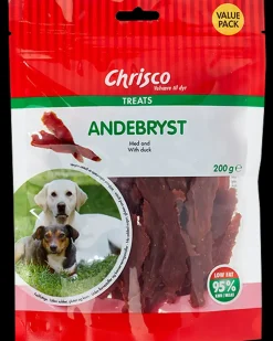 Chrisco Andebryst 200 g| Hundefoder, Kattemad Og Godbidder