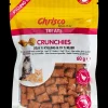 Chrisco Crunchies Kylling & Rejer 60 g| Hundefoder, Kattemad Og Godbidder