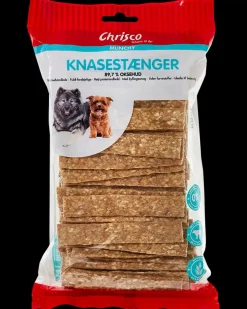 Chrisco Knasestænger med kyllingesmag flad 100-pak| Hundefoder, Kattemad Og Godbidder