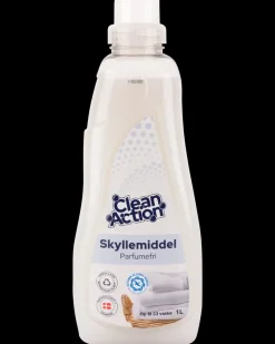 Clean Action - Skyllemiddel 1000 ml - Parfumefri| Vaskemidler
