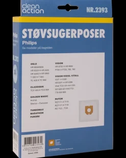 Clean Action Støvsugerpose nr. 116| Støvsugerposer Og -Filtre