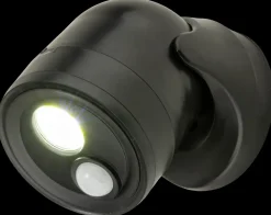 BRIGHT DESIGN COB LED-lampe med sensor - sort| Lyssensorer