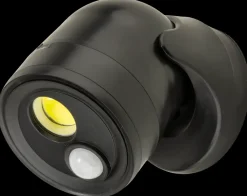 BRIGHT DESIGN COB LED-lampe med sensor - sort| Lyssensorer