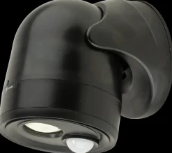BRIGHT DESIGN COB LED-lampe med sensor - sort| Lyssensorer