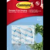 Command ™ Kroge med Strips - Transparent Mellemstore| Kroge Og Ophæng