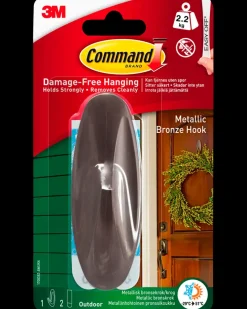 Command ™ Metaldesignerkrog Ude - Bronze Stor| Kroge Og Ophæng