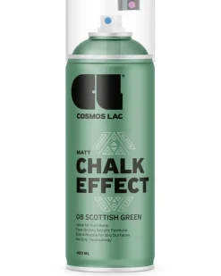 Cosmos Lac Spray Chalk Effekt - SCOTTISH GREEN| Spraymaling