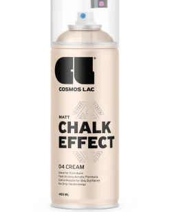 Cosmos Lac Spray Chalk Effekt - CREAM| Spraymaling