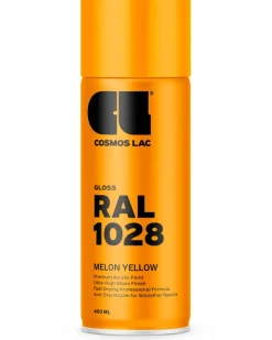 Cosmos Lac Spray MELON YELLOW RAL1028| Spraymaling