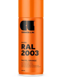 Cosmos Lac Spray PASTEL ORANGE RAL2003| Spraymaling