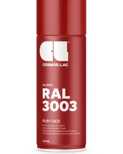 Cosmos Lac Spray RUBY RED RAL3003| Spraymaling