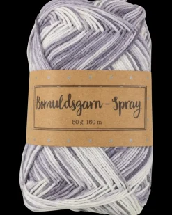 Cotton print garn 50 g - ass. farver| Sy Og Strik