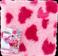 CREATEit! Create It! Øjenskyggesæt med plyscover og spejl| Kosmetik Og Personlig Pleje