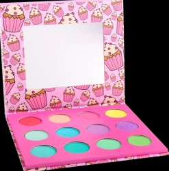 CREATEit! CREATEit Øjenskygge palette med spejl - ass. farver| Kosmetik Og Personlig Pleje|Øvrigt Legetøj