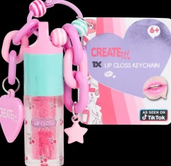CREATEit! Lipgloss med Kæde og Pynt| Kosmetik Og Personlig Pleje