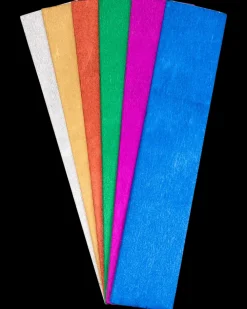 Belluno Crepepapir metallisk 6 ark| Øvrige Hobbyartikler