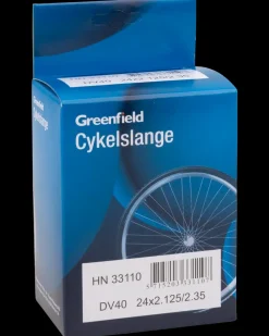 Greenfield Cykelslange 24" 2,12-2,35" DV| Slanger Og Ventiler