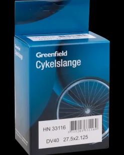 Greenfield Cykelslange 27,5" 2,12-2,44" DV| Slanger Og Ventiler