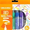 AUREUO 3D maling 6-pak klassisk| Øvrige Hobbyartikler