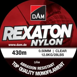 DAM Nylon Fiskeline 430 m 0,50 mm - clear| Fiskestænger, Hjul Og Liner