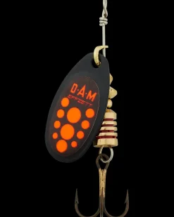 DAM Spinner 4 g #2 - Black Red| Endegrej Og Madding