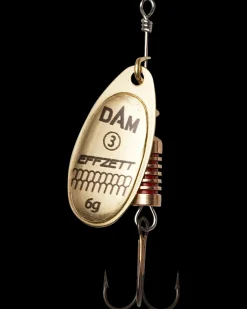 DAM Spinner 6 g #3 - Gold| Endegrej Og Madding
