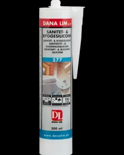 Danalim DANA LIM Bygge- /sanitetssilikone 300 ml - klar| Fugemasse Og Silikone