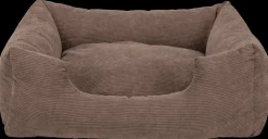 DanPet Hundeseng - brun fløjl| Hundesenge