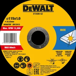 DeWALT Skæreskive Ø115 10-pak| Skære- Og Slibeskiver
