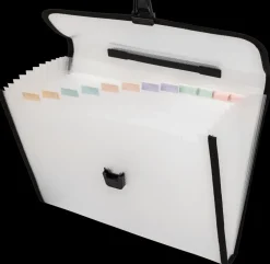 DOCUSMART Hjemmearkiv med 13 rum til A4 - ass. farve| Kontorartikler