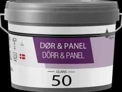 Droppen Elegance Dør og panel Glans 50 hvid - 2,5 liter| Maling Indendørs