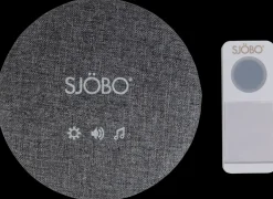 SJÖBO Dørklokke transportabel trådløs med lys - navneskilt| Dørklokker